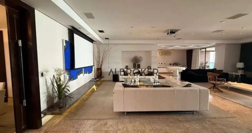 No meireles apartamento com 5 dormitórios à venda por r$ 4.900.000 - meireles - fortaleza/ce