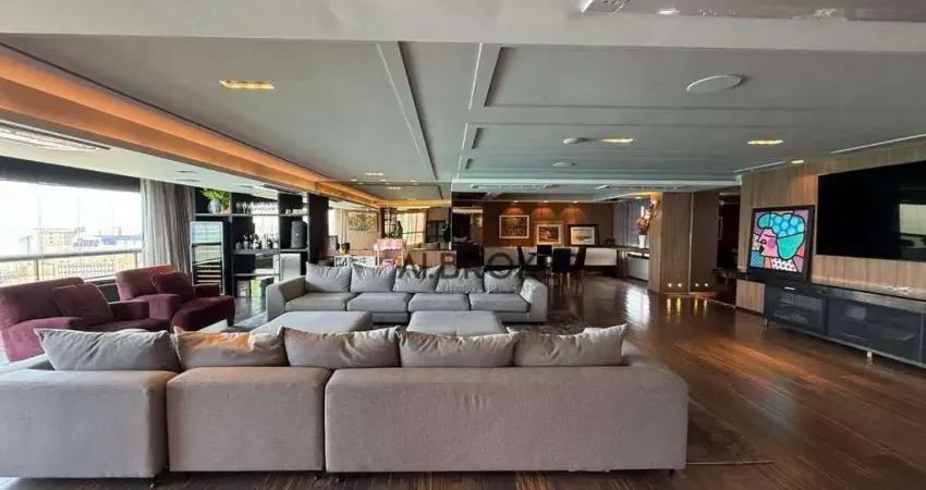 Na beira mar apartamento com 4 dormitórios à venda, 330 m² por r$ 5.800.000 - mucuripe - fortaleza/ce