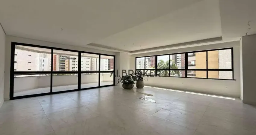 No meireles apartamento com 4 dormitórios à venda, 225 m² por r$ 2.100.000 - meireles - fortaleza/ce