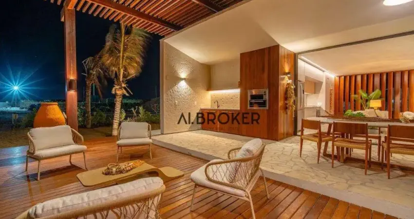 Casa com 4 dormitórios à venda, 306 m² por r$ 4.495.000,00 - fortim - fortim/ce