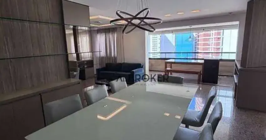 No meireles apartamento com 3 dormitórios para alugar, 165 m² por r$ 10.525/mês - meireles - fortaleza/ce