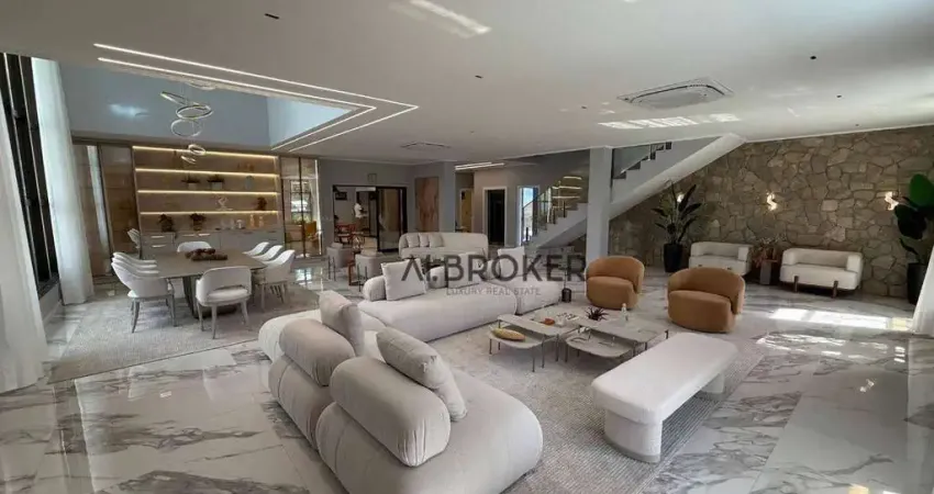 Alphaville fortaleza casa com 7 dormitórios à venda, 1100 m² por r$ 18.800.000 - alphaville fortaleza - fortaleza/ce