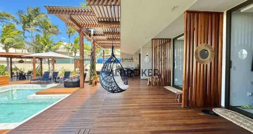 Em flexeiras  casa com 4 dormitórios à venda, 256 m² por r$ 6.500.000 - cantos da barra - fortim/ce