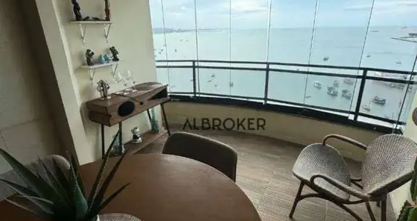 Flat com 1 dormitório à venda, 57 m² por r$ 580.000,00 - mucuripe - fortaleza/ce