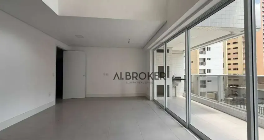 Aceita financiamento apartamento com 3 dormitórios à venda, 122 m² por r$ 1.390.000 - cocó - fortaleza/ce