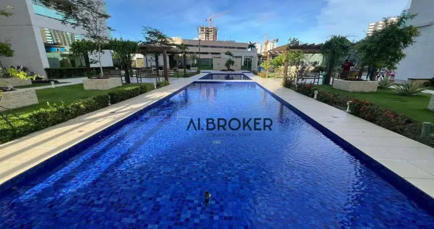 Apartamento com 4 dormitórios à venda, 172 m² por r$ 1.800.000,00 - guararapes - fortaleza/ce