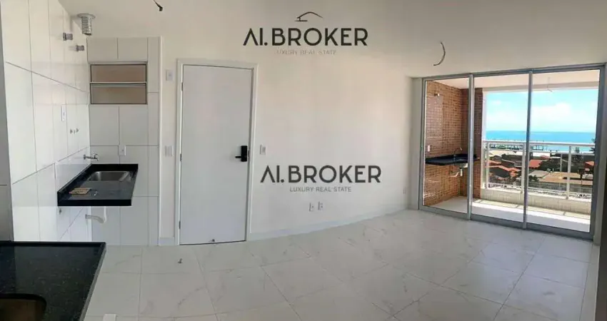 Apartamento com 2 dormitórios à venda, 56 m² por r$ 723.000,00 - praia de iracema - fortaleza/ce