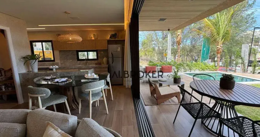 Casa com 3 dormitórios à venda, 166 m² por r$ 1.360.000,00 - cumbuco - caucaia/ce
