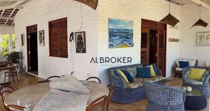 Praia do japão casa com 8 dormitórios à venda por r$ 1.800.000 - japao - aquiraz/ce