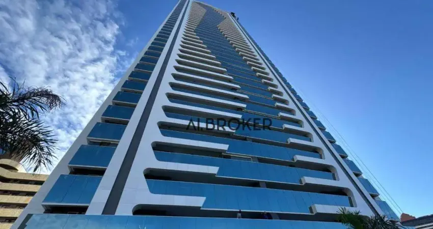 No meireles apartamento com 3 dormitórios à venda, 153 m² por r$ 3.900.000 - meireles - fortaleza/ce