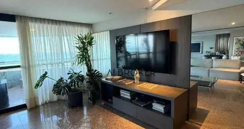 Na Beira Mar Apartamento com 4 dormitórios à venda, 300 m² por R$ 4.000.000 - Meireles - Fortaleza/CE