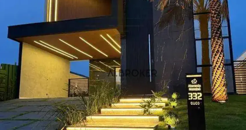 Aceita financiamento - casa nova -casa com 3 dormitórios à venda, 143 m² por r$ 1.290.000 - terras alphaville residencial - eusébio/ce