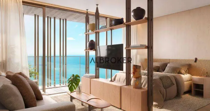 Na Beira Mar Apartamento com 2 dormitórios à venda, 64 m² por R$ 1.430.000 - Meireles - Fortaleza/CE