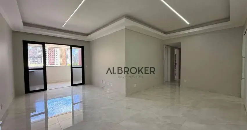 REFORMADO Apartamento com 3 dormitórios à venda, 126 m² por R$ 650.000 - Varjota - Fortaleza/CE