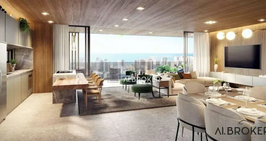 REPASSE ANDAR ALTO Apartamento com 4 dormitórios à venda, 234 m² por R$ 4.680.000 - Meireles - Fortaleza/CE