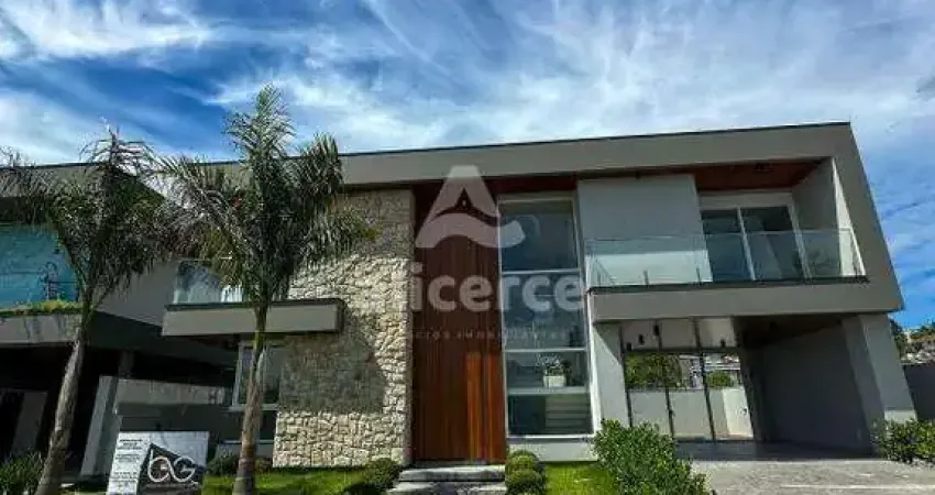 Pronta para morar - casa alto padrão em condomínio i 3 dormitórios i 1 suíte master i piscina - em pedra branca, palhoça/sc