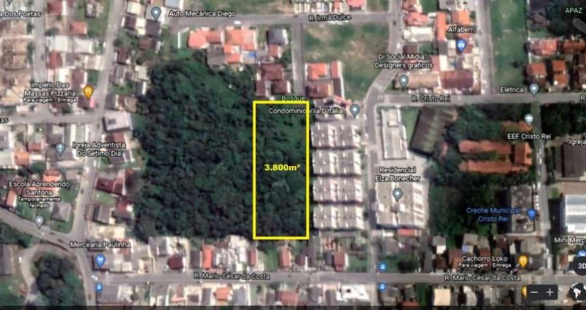 Terreno à venda com , 3.800m² em Real Parque São José