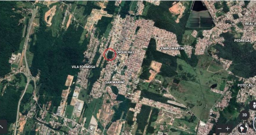 Terreno à venda com , 3.643m² em Forquilhas São José