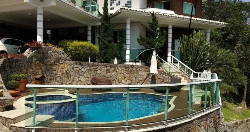 Casa de alto luxo à venda no condomínio bosque das mansões – são josé/sc