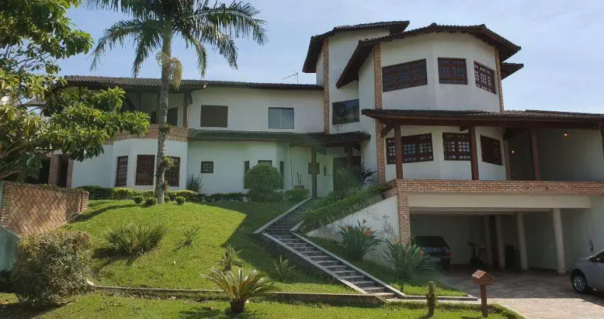 Casa com 5 dormitórios para alugar, 577 m² por R$ 6.800,00/mês - Condomínio Arujá 5 - Arujá/SP
