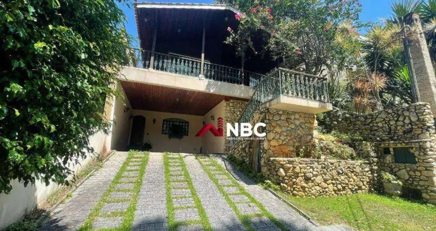 Casa com 3 dormitórios, 240 m² - venda por r$ 1.600.000,00 ou aluguel por r$ 9.000,00/mês - arujazinho iii - arujá/sp