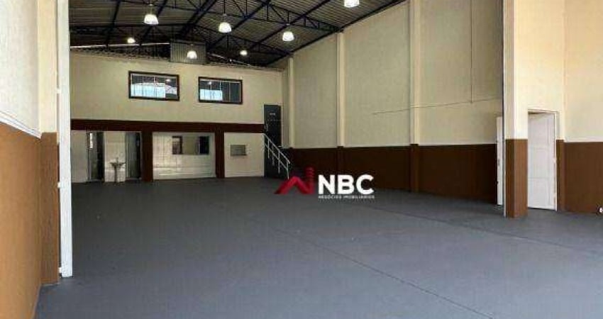 Galpão para alugar, 280 m² por r$ 10.234,00/mês - jardim cumbica - guarulhos/sp