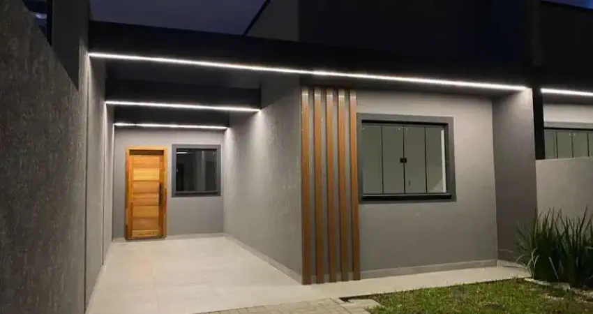 Casas contendo 03 dormitórios sendo 01 suíte 65,00m² prontas para morar no fazenda velha !