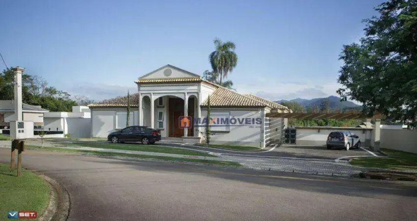 Casa com 5 dormitórios, 500 m² - venda por r$ 4.800.000,00 ou aluguel por r$ 20.000,00/mês - condominio porto atibaia - atibaia/sp