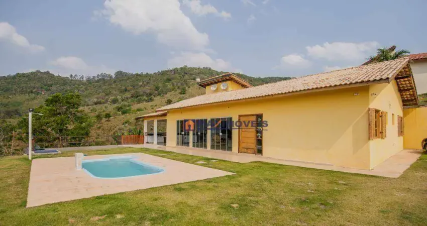 Casa com 4 dormitórios para alugar, 249 m² por R$ 3.700,00/mês - Itapetinga - Atibaia/SP