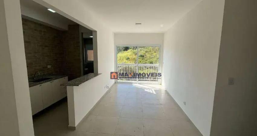 Apartamento com 2 dormitórios para alugar, 66 m² por R$ 2.800/mês - Belvedere - Atibaia/SP