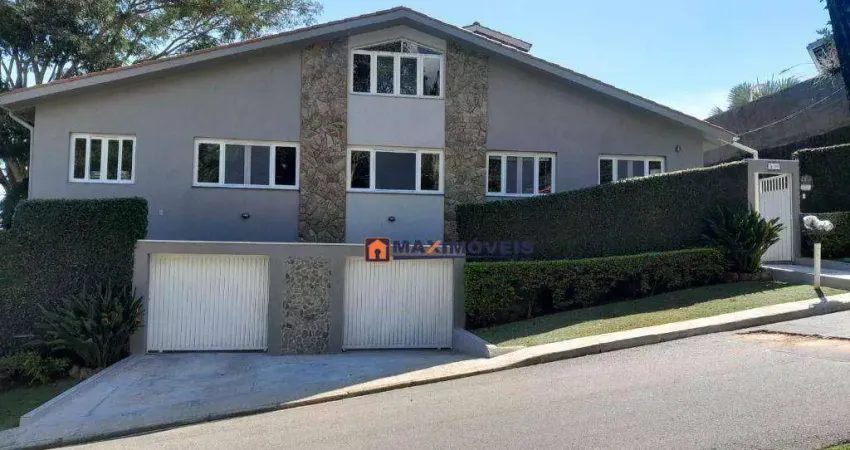 Casa com 3 dormitórios à venda, 331 m² por r$ 1.655.000 - parque arco iris - atibaia/sp