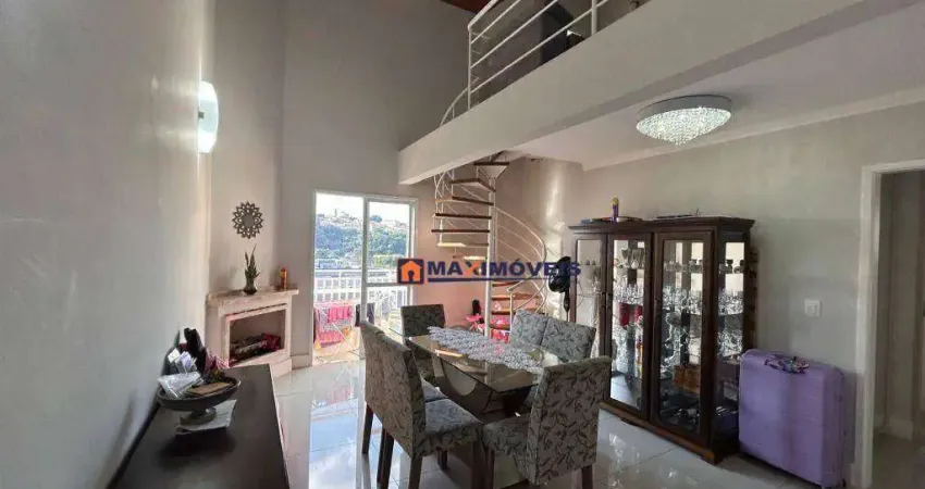 Apartamento com 3 dormitórios, 108 m² - venda por r$ 880.000,00 ou aluguel por r$ 5.000,00/mês - atibaia jardim - atibaia/sp