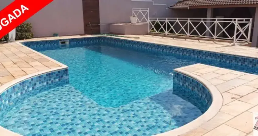 Casa de alto padrão para locação em condomínio exclusivo em boituva-sp, 3 quartos, 1 suíte, 3 salas, 4 vagas, 385m².