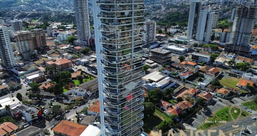 Apartamento à venda edifício vivere, 3 suítes, 3 vagas, ponta grossa