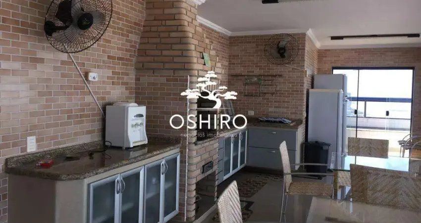 Cobertura de alto padrão para venda com vista total mar em praia grande