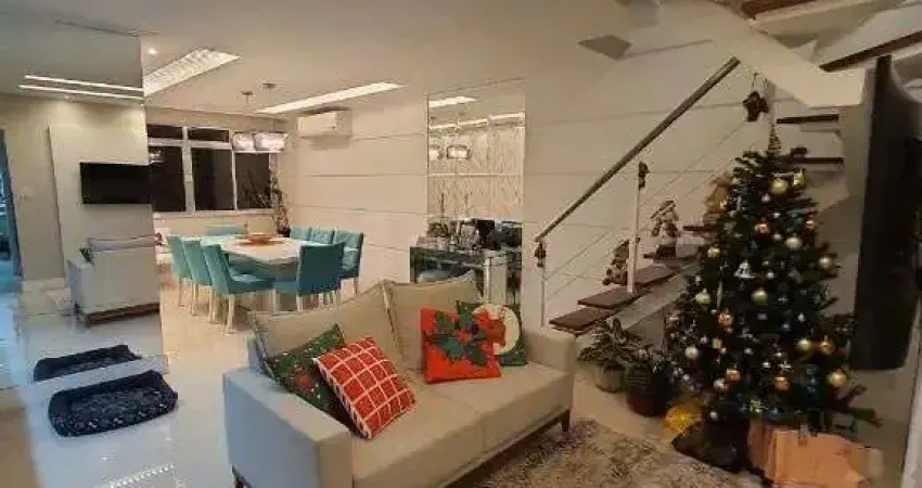 Cobertura à venda, 3 quartos, 1 suíte, 1 vaga, aparecida - santos/sp