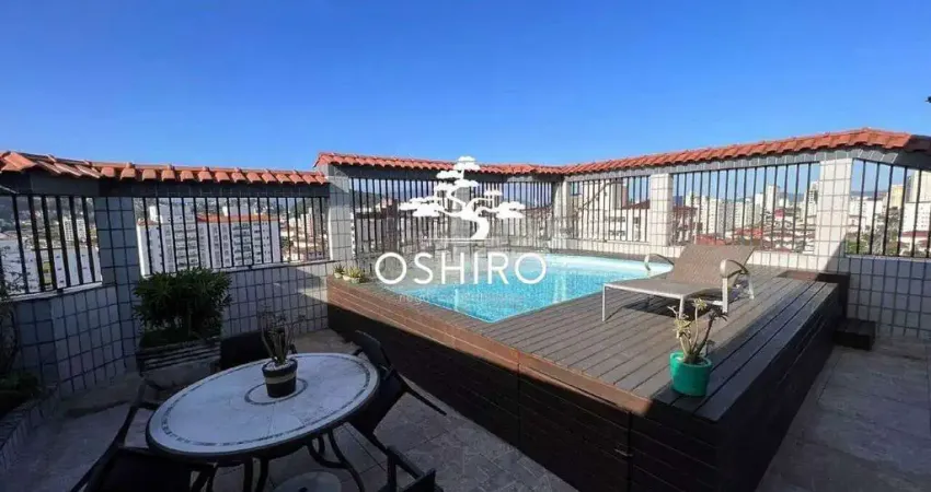 Cobertura com 3 quartos à venda na Rua Pedro Américo, Campo Grande, Santos