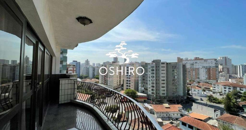 Apartamento com 5 quartos à venda na Rua Imperatriz Leopoldina, Ponta da Praia, Santos