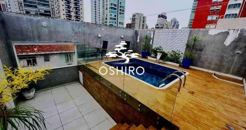 Cobertura com 3 quartos à venda na Rua Vahia de Abreu, Boqueirão, Santos