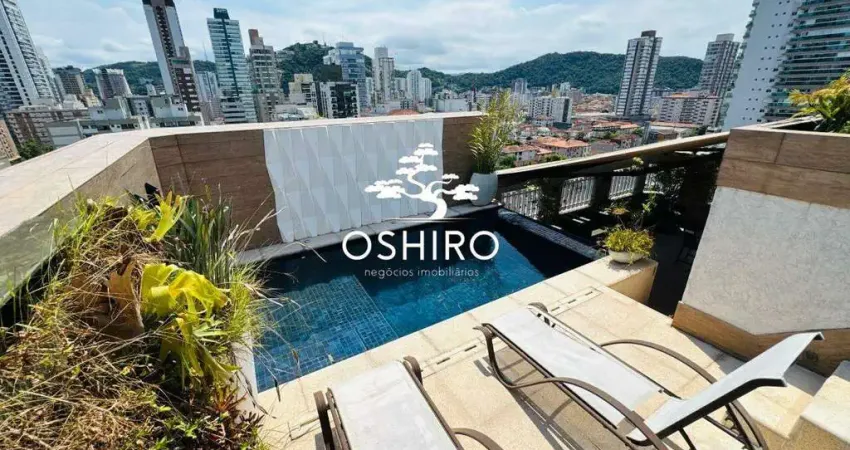 Cobertura com 4 quartos à venda na Rua Paraíba, Pompéia, Santos