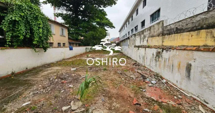 Terreno à venda na Rua Visconde de Faria, Campo Grande, Santos