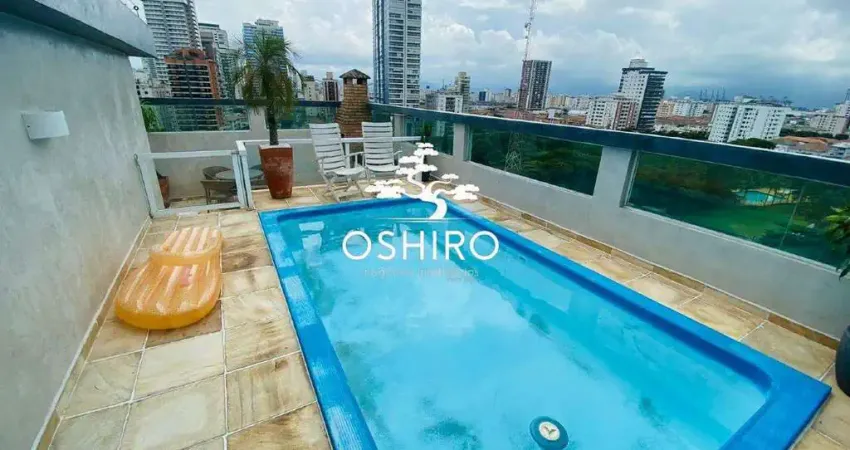 Cobertura com 3 quartos à venda na Rua Professor Doutor Olavo de Paula Borges, Ponta da Praia, Santos