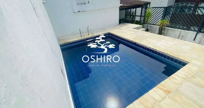 Apartamento cobertura à venda na praia do josé menino - santos