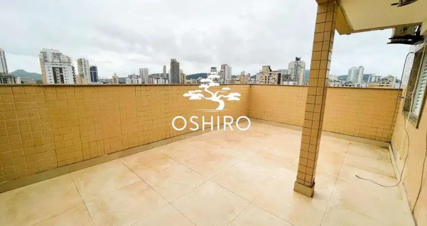 Cobertura à venda, 3 quartos, 1 suíte, 1 vaga, ponta da praia - santos/sp