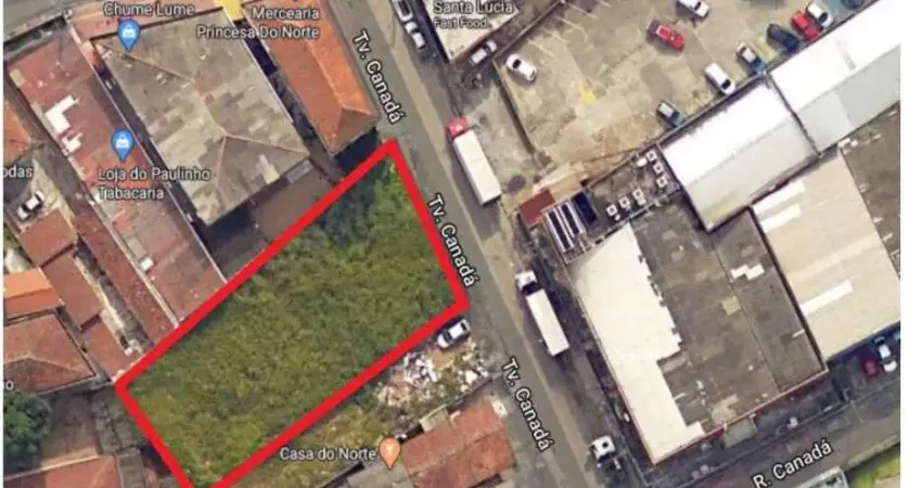 Terreno comercial para alugar na Travessa Canadá, Vila Paulista, Cubatão