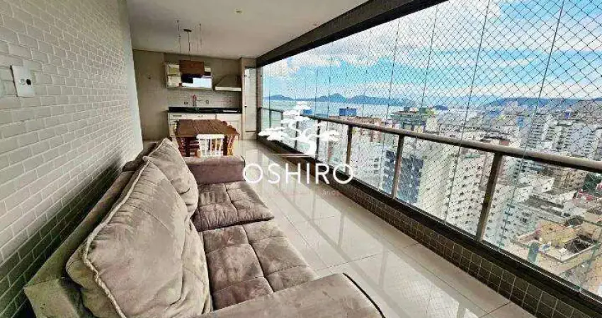 Apartamento com 3 quartos à venda na Avenida Doutor Epitácio Pessoa, Embaré, Santos