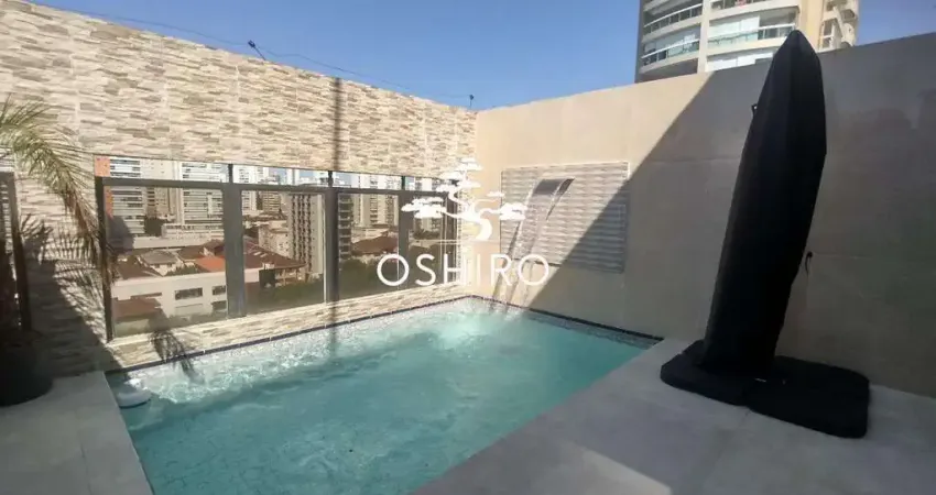 Cobertura com 2 quartos à venda na Rua Dom Lara, Boqueirão, Santos