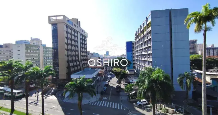 Sala comercial à venda na Avenida Ana Costa, Vila Mathias, Santos