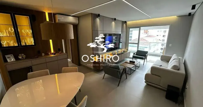 Apartamento à venda, 3 quartos, 1 suíte, 2 vagas, aparecida - santos/sp