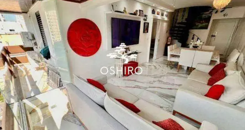 Apartamento com 3 quartos à venda na Avenida Doutor Epitácio Pessoa, Boqueirão, Santos